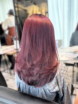 フォルテ ギンザ(FORTE GINZA)&nbsp;ワンカールで可愛いレッドレイヤーstyle