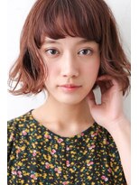 ニコ(NiCO)&nbsp;【NiCO 八戸】似合わせカット くせ毛風 カール 大人ボブ ♪