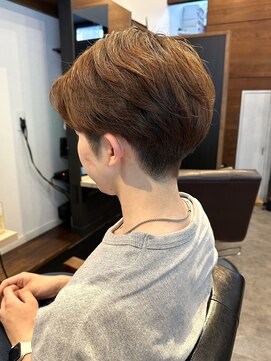 アイリーヘアデザイン(IRIE HAIR DESIGN) 【IRIE HAIR赤坂】ニュアンスパーマセンターパート