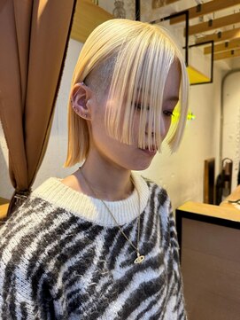 エイト 福岡天神店(EIGHT fukuoka) ブリーチonly×姫カットボブ