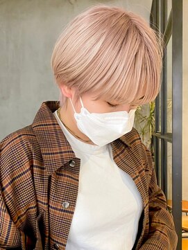 エリマバイフィフス 調布(elima by fifth) インナーカラーイヤリングカラーダブルカラーケアブリーチ前髪