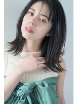 パール(PearL)&nbsp;【PearL】艶髪ストレートロブ/大人ヘア/20代30代40代ヘア