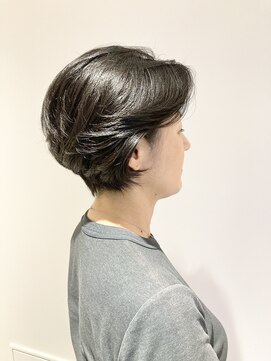六本木美容室 ヒロオ(HIROO) くびれショートボブ
