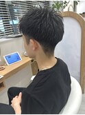 20代30代40代メンズショートフェザーマッシュツーブロック