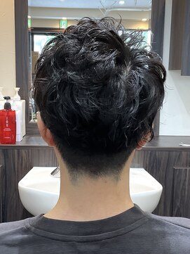 ヘアクリニックカルム 日暮里(Hair Clinic Calme) 無造作マッシュ<理容室>[日暮里/メンズ/床屋]