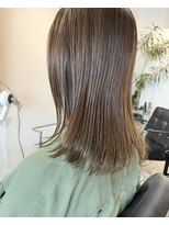 フレイムスヘアデザイン(FRAMES hair design)&nbsp;赤味をかき消すカーキグレージュ♪