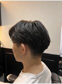 センターパート/ニュアンスパーマ