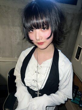 アリートウキョウ(ALLY TOKYO) シャギーウルフボブウルフ中性ウルフ外ハネウルフカット