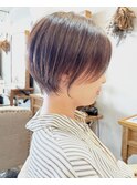 ◆前髪なし耳掛け丸みくびれ大人ショート20代30代40代50代