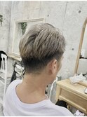 メンズシルバーカラー