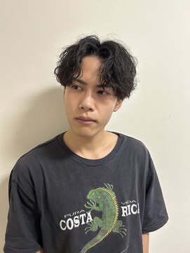 ヘアーデザイン アルエ(HAIR×design ARUE) 【RIKI】波巻きスパイラルmixパーマ