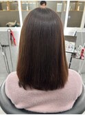 髪質改善サラサラプレミアム大人ガーリー韓国ミディアムAライン