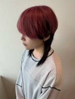 サラ ビューティー サイト 古賀店(SARA Beauty Sight)&nbsp;メンズライク/ピンク/ブリーチ/冬カラー/10代20代