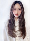 【銀座有楽町】ナチュラルカールで作る韓国風ハイレイヤー