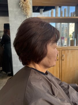 ソイクフ 四条大宮店(SOY-KUFU) 20代30代40代◎おしゃれ女子ニュアンスカラーレイヤーボブ