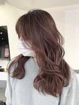 マスカリ(muscali)&nbsp;#イメチェン#美髪#ワイドバング#丸型#チェリーブラウン