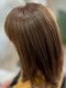 ザサロンニコヘアワーク(THE SALON ニコ.ヘアワーク)の写真/「ミライノケア」ナノバブルでふんわり艶やかな仕上がりに！酢酸で残留アルカリを除去しカラーの色持ちも◎