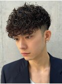 福岡大名スペインカールラルフカールビジネスヘア外国人風パーマ