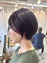 ロンドアジュール 横浜(Lond azur)&nbsp;★首元スッキリ！黒髪でも重く見えないまとまるショートヘア