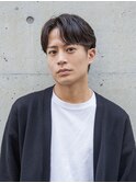 小久保styleフェザーパーマフェザーショートグレーエンドカラー