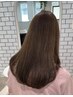 【最新髪質改善★UPTOGLOSS】カット+ カラー + 髪質改善Tr ￥12100