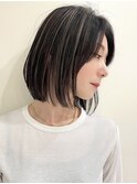 大人ショートヘア/ハイライトカラー/イルミナカラー【国分寺】