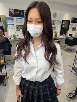 キング 高槻(K!ng) 縮毛矯正髪質改善ハイライトレイヤーカット枚方美容室エクステ