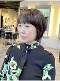 大人女性が似合う限界の長さのショートボブ/ミスエッセンス竹下
