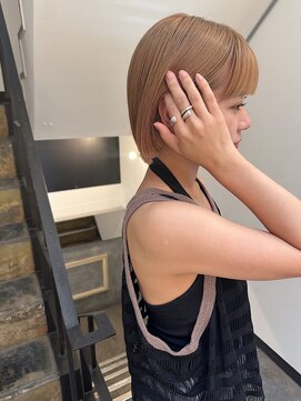 ヌー 栄(nuu) 【SHIHO】minibobミルクティーベージュ