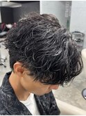 熊本メンズサロン 波巻きパーマ 波巻きスパイラル