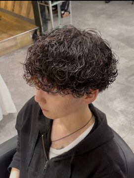 ビカムメンズヘアー 栄店(become men's hair) 波巻きパーマ/メンズマッシュ/名古屋栄メンズ美容室