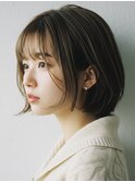 20代30代40代　大人女性/前髪ありショートボブ/ショートヘア