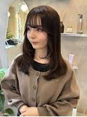 韓国ヘア/顔まわり/レイヤーカット/ザクザクレイヤー