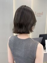 ロンドリゼル 札幌(Lond RiseL)&nbsp;◯ オリーブグレー/韓国/レイヤーカット/髪質改善/縮毛矯正/札幌