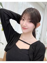 レイリー 原宿 表参道(Rayreee)&nbsp;似合わせ顔まわりレイヤー×前髪カット