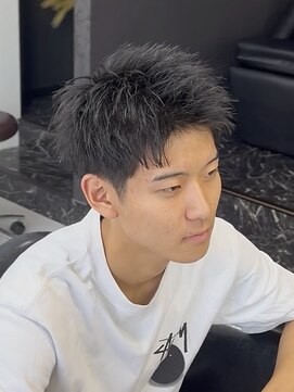 ザ アクネ 岡崎竜美丘店(THE ACNE) ＊アップバング/スパイキーショート/メンズパーマ
