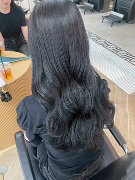 ラヴィズム 小新店(LUVISM) 韓国/顔周りレイヤー/おくれ毛/ベージュ/ダブルカラー/西区/小新