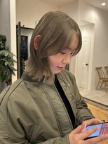 ラヴィズム 長岡店(LUVISM) 韓国/顔周りレイヤー/ダブルカラー/ベージュ/前髪新潟長岡宮関