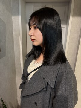 ゼスト クレス(ZEST Cres) 【立川cres小山】酸性ストレート ブルーブラック