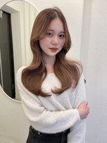 ボタン ハカタ(VOTAN hakata) 流れる前髪カット/レイヤーカット/センターパート