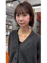 レブ 三条河原町(Reb,) ボブ/レイヤーボブ/切りっぱなしボブ/タッセルボブ