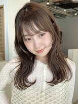 ディッセンバー 渋谷(December) 【December】小顔カットブリーチなしベージュ酸性ストレート