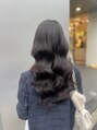 アピッシュ アオヤマ(apish AOYAMA) ツヤツヤの韓国風コテ巻きパーマ!