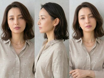 グリーン レーベル 川崎店(Green label)の写真/グレイカラーもイルミナカラーで美しく!髪質改善カラーで白髪染めも川崎でおしゃれ染め級の仕上がりに☆