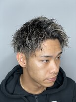 ブルーオーシャン 福岡大橋店(Blue Ocean)&nbsp;ホワイトハイライト×ツイスト