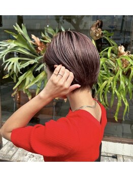 グリーン 上町店(green)の写真/”乾かすだけでキマる“万能ショート！ミリ単位までこだわりぬいた圧倒的ショートスタイルは再現性抜群◎