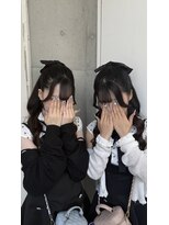 スタジオカラー(Studio Color) 高めハーフアップ