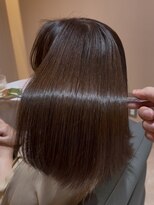 ミレヘアー 越谷(Mire hair) 大人世代髪質改善カラー/before→after