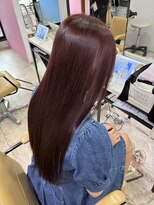 アジールヘア 所沢プロペ通り店(agir hair) ピンクブラウン ブリーチなしダブルカラー