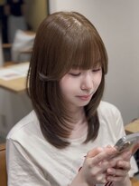 シェノン 奈良橿原店(CHAINON)&nbsp;【奈良/橿原】夏大人気＊ミントベージュ×ハイレイヤーカット